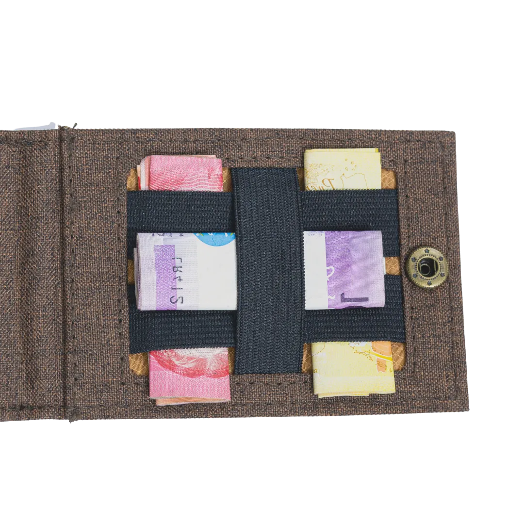 Jacinto and Lirio Kaibigan II ID Vegan Leather Wallet Horizontal Orientation