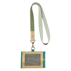 Jacinto and Lirio Kaibigan II ID Vegan Leather Wallet Horizontal Orientation