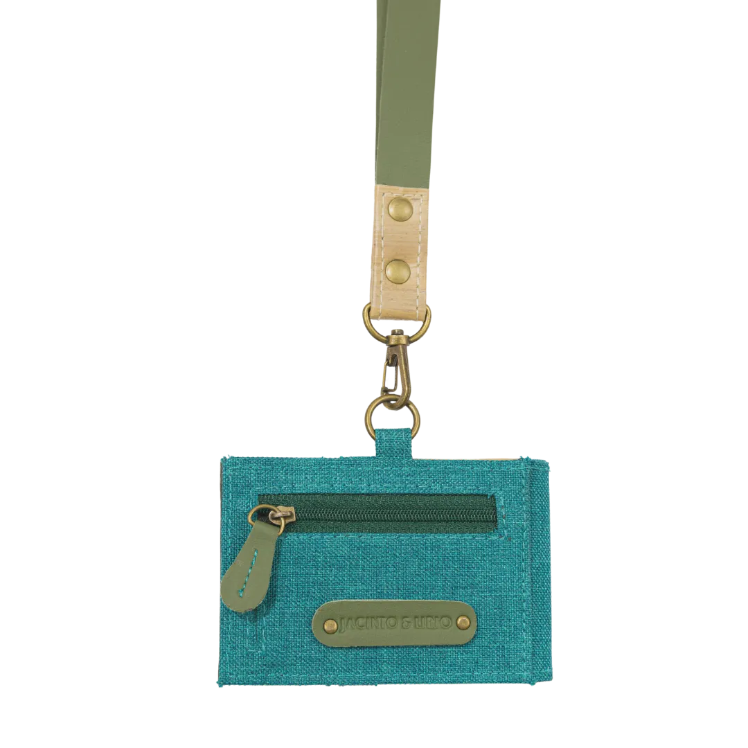 Jacinto and Lirio Kaibigan II ID Vegan Leather Wallet Horizontal Orientation