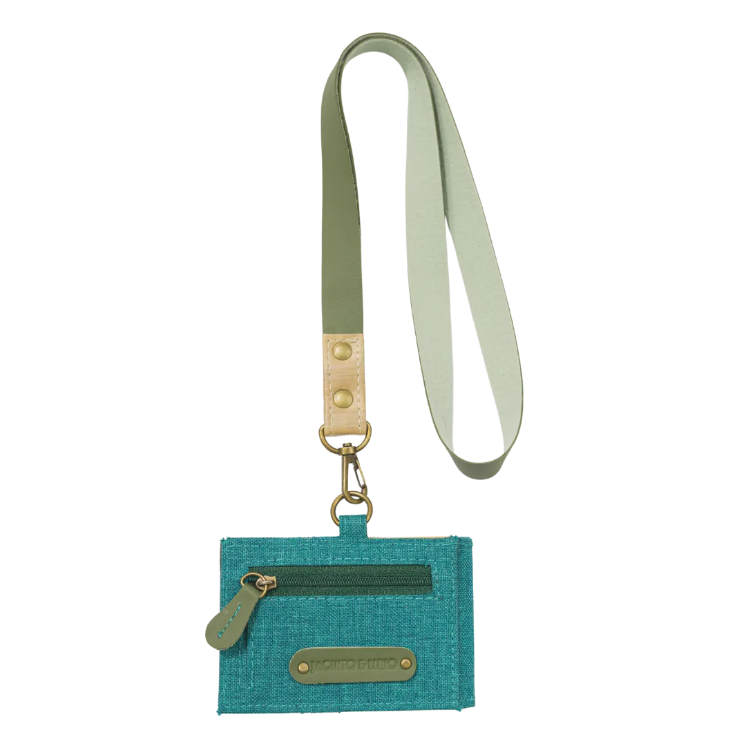 Jacinto and Lirio Kaibigan II ID Vegan Leather Wallet Horizontal Orientation