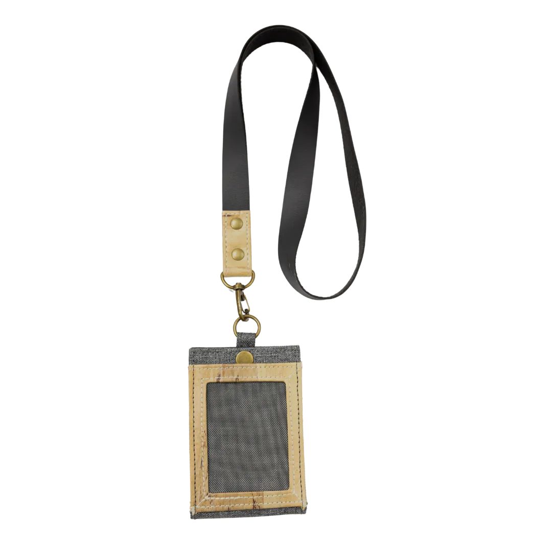 Jacinto and Lirio Kaibigan II ID Vegan Leather Wallet Vertical Orientation