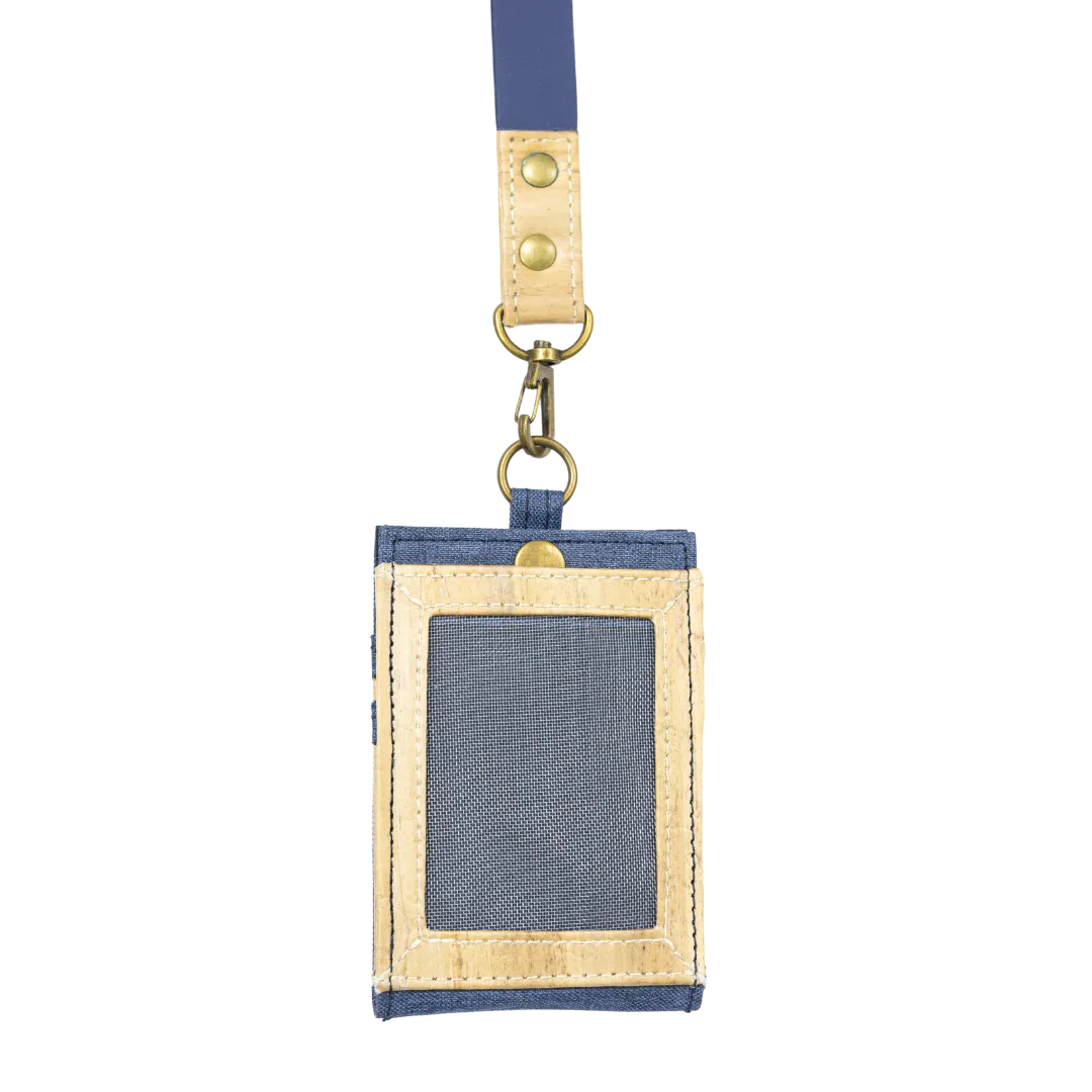 Jacinto and Lirio Kaibigan II ID Vegan Leather Wallet Vertical Orientation