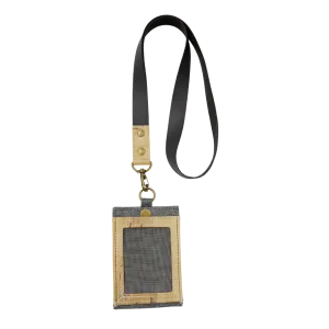 Jacinto and Lirio Kaibigan II ID Vegan Leather Wallet Vertical Orientation