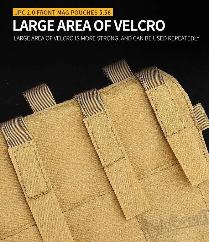 JPC vest 2.0 front accessory package 5.56 triple package - OD