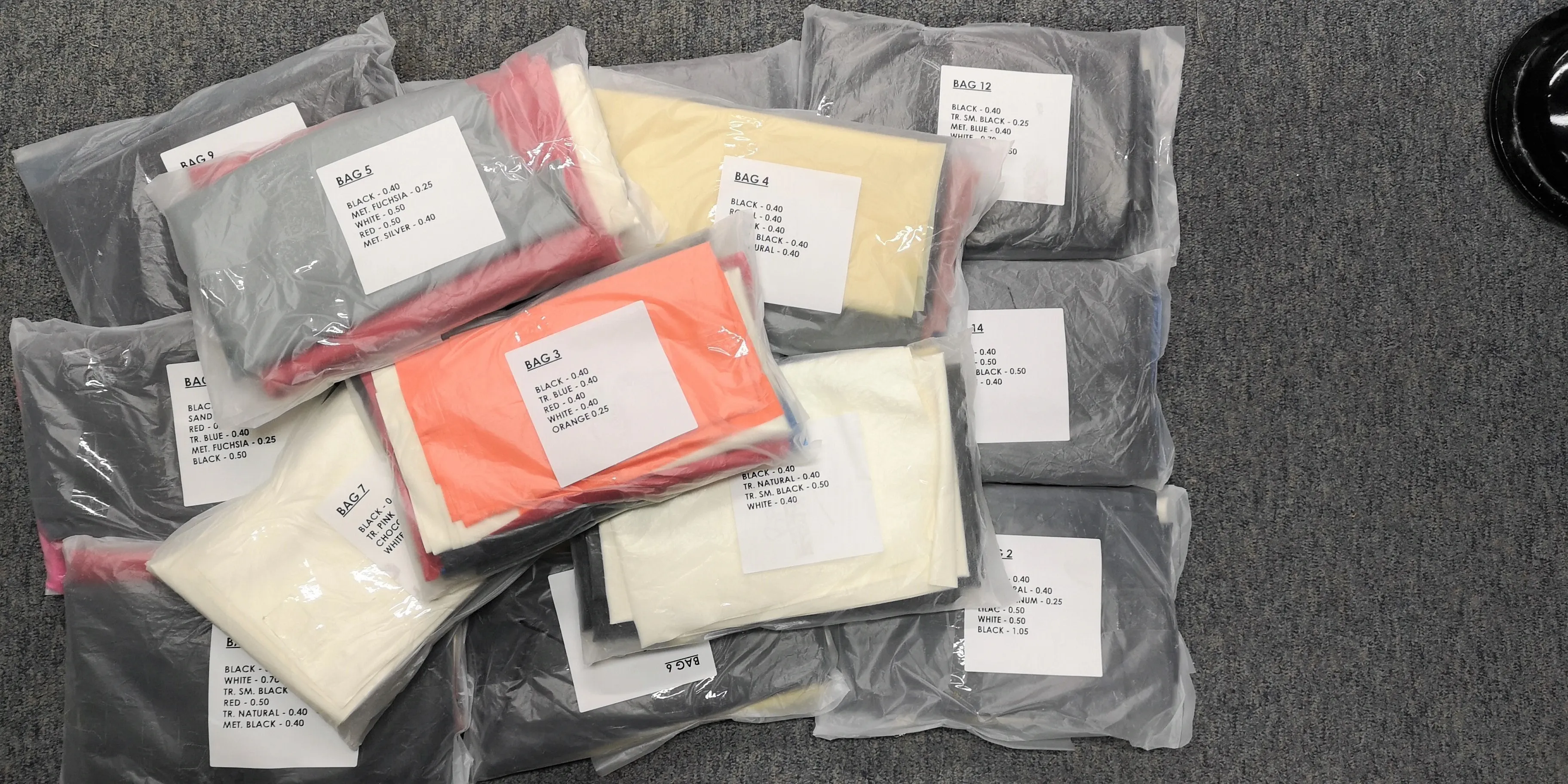 latex sheeting bag number 6 (1Kg)