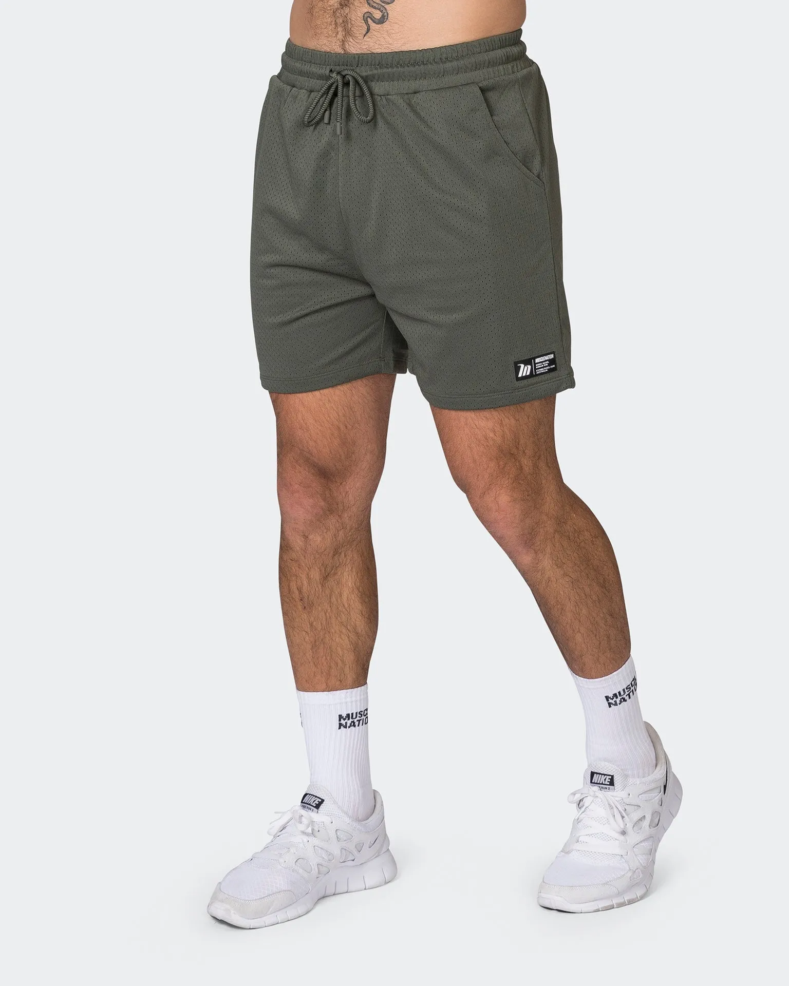 Lay Up 5" Shorts - Dark Khaki