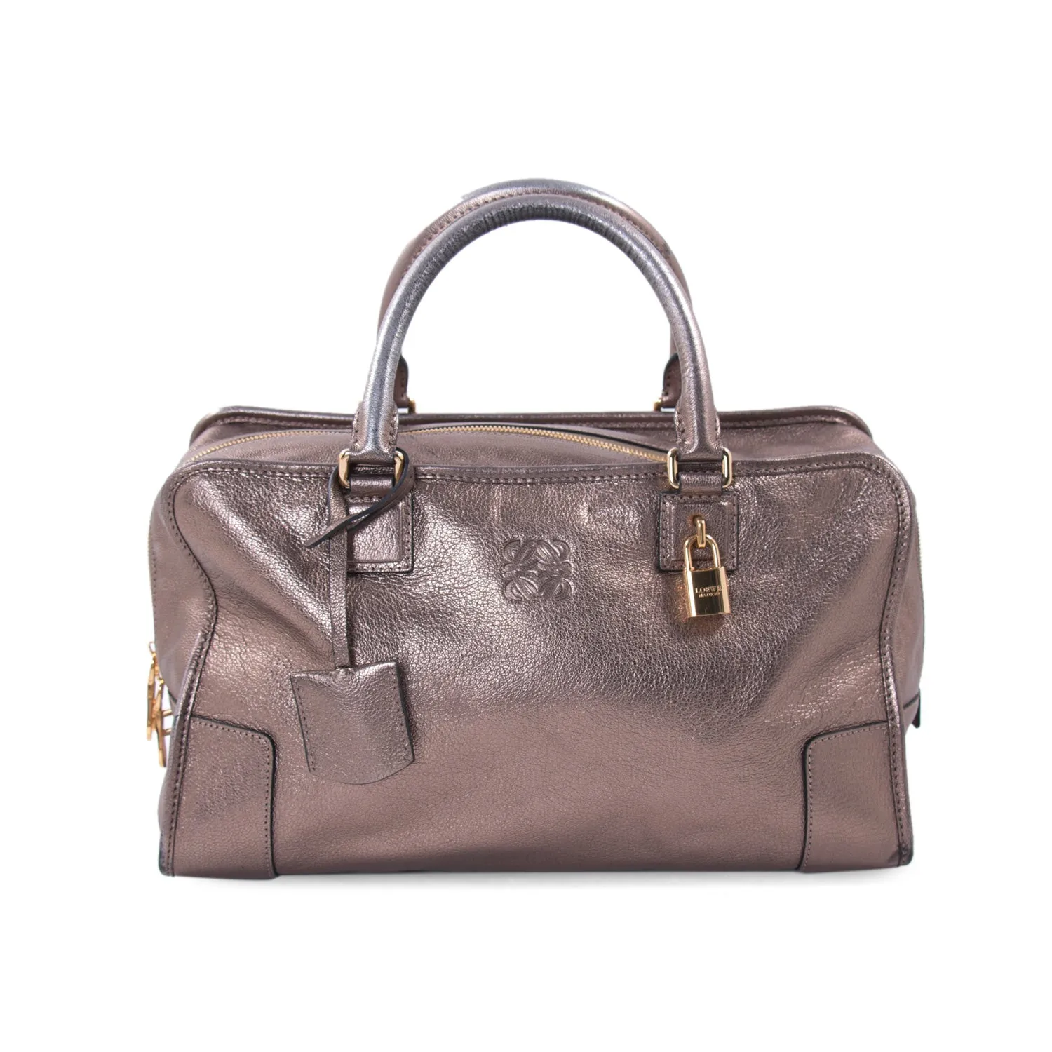 Loewe Metallic Leather Amazona 36