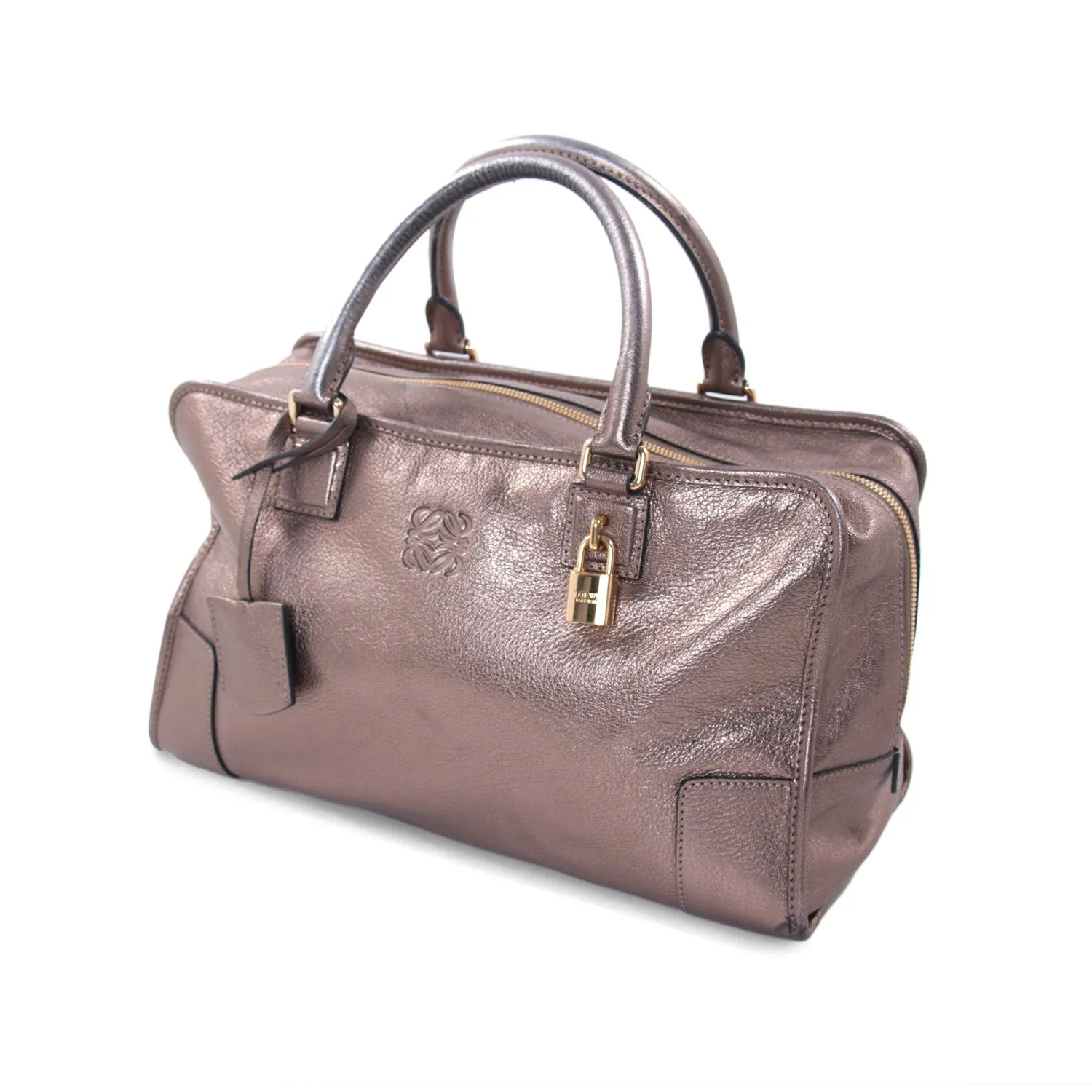 Loewe Metallic Leather Amazona 36