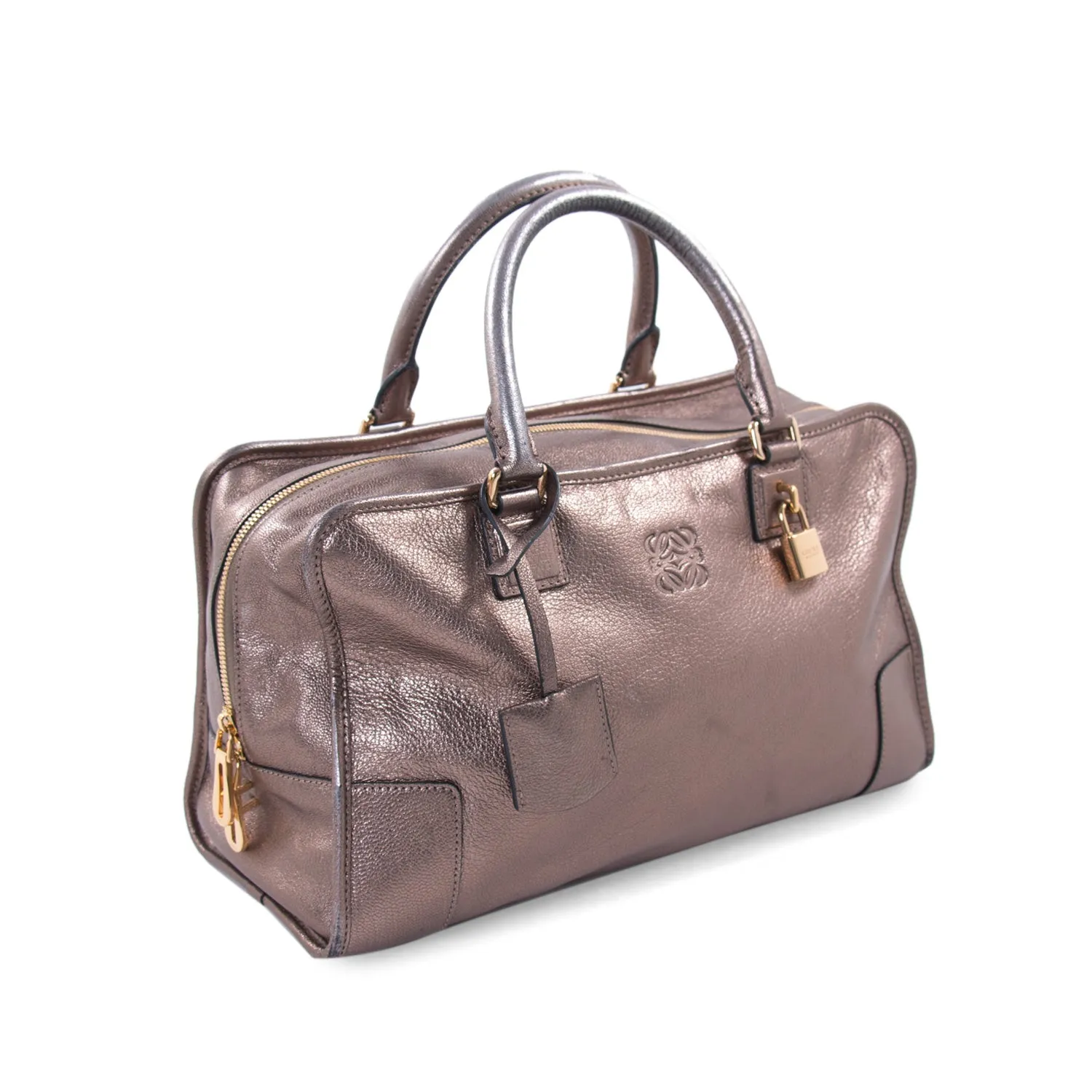 Loewe Metallic Leather Amazona 36