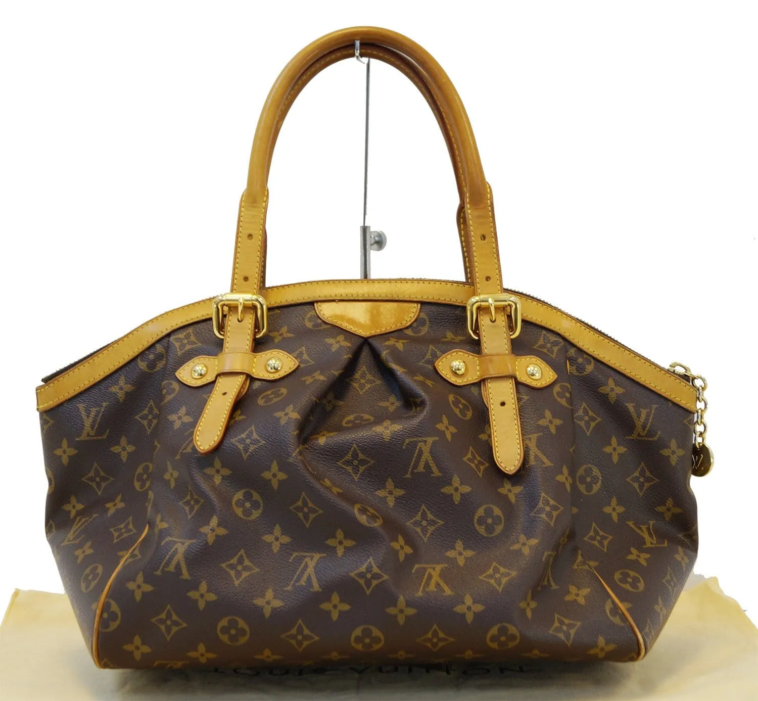 LOUIS VUITTON Monogram Tivoli GM Brown Tote Bag
