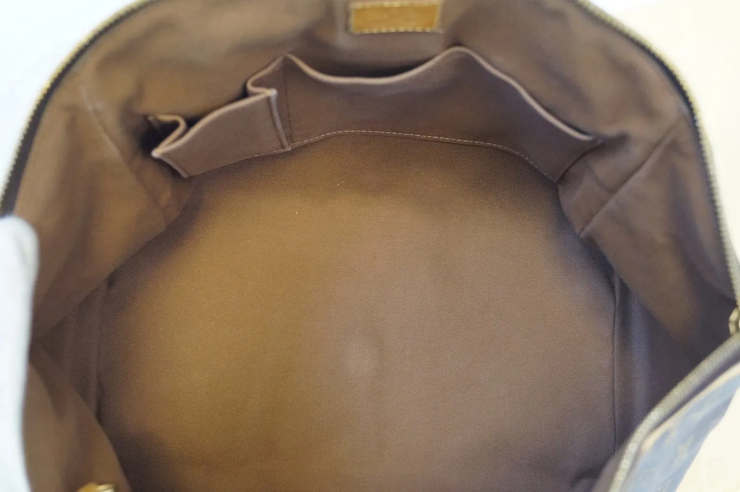 LOUIS VUITTON Monogram Tivoli GM Brown Tote Bag