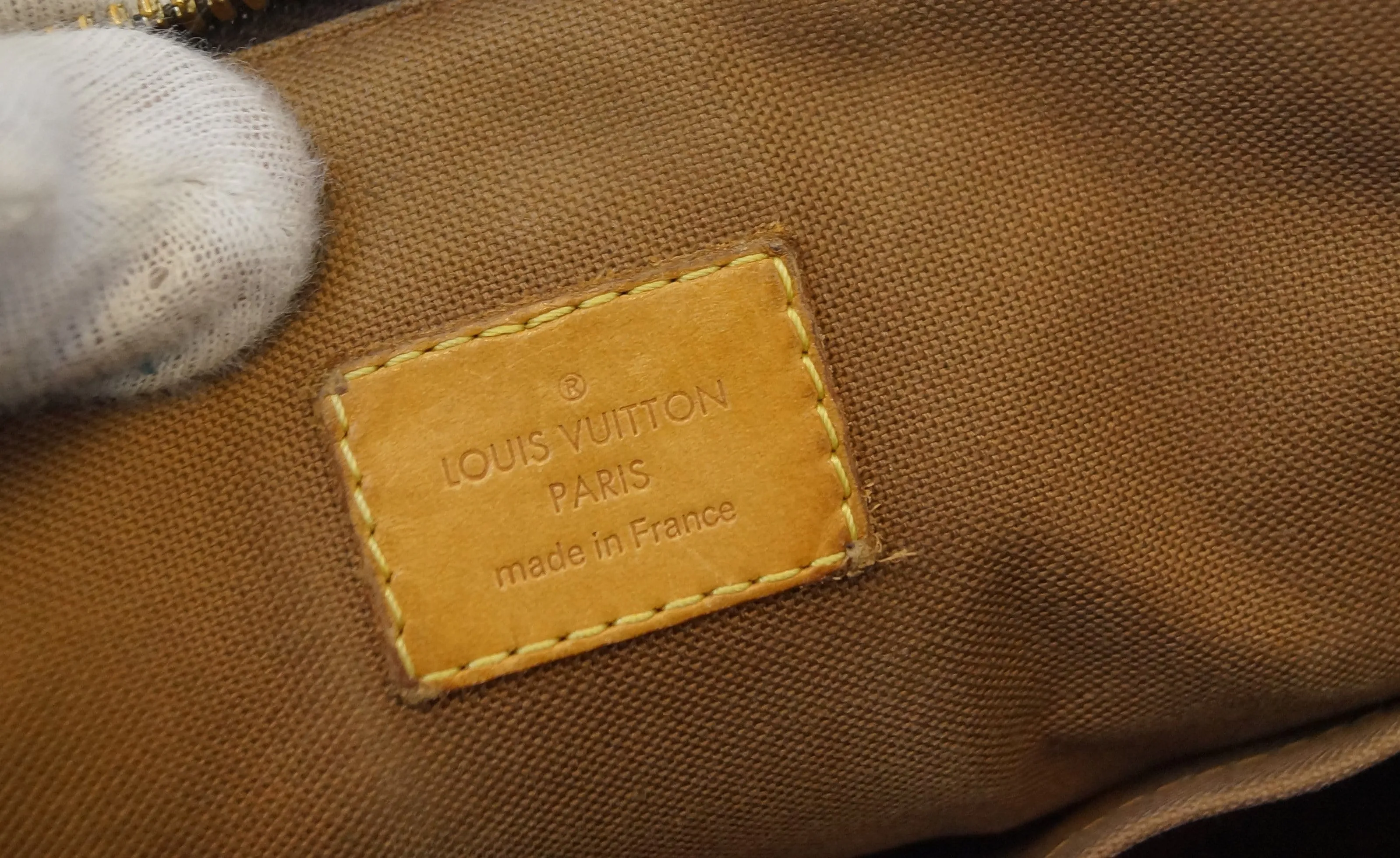 LOUIS VUITTON Monogram Tivoli GM Brown Tote Bag