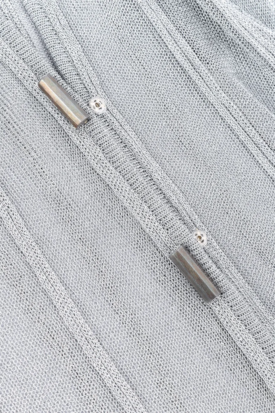 Metallic Cable Knit Cardigan