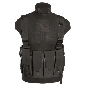 Mil-Tec Mag Carrier Chest Rig Black