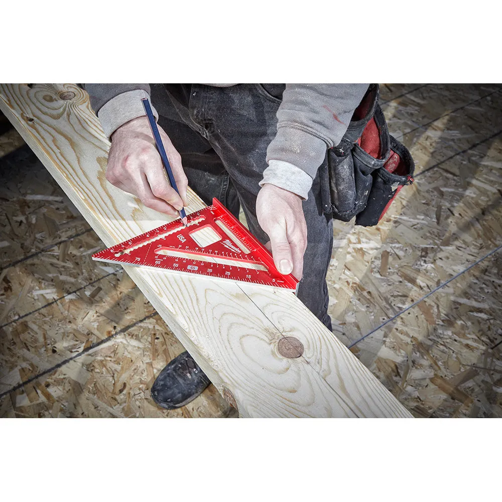 Milwaukee MLSQ070P 7" Rafter Square & 4-1/2" Trim Square Set