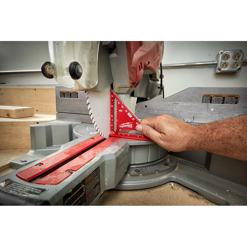 Milwaukee MLSQ070P 7" Rafter Square & 4-1/2" Trim Square Set