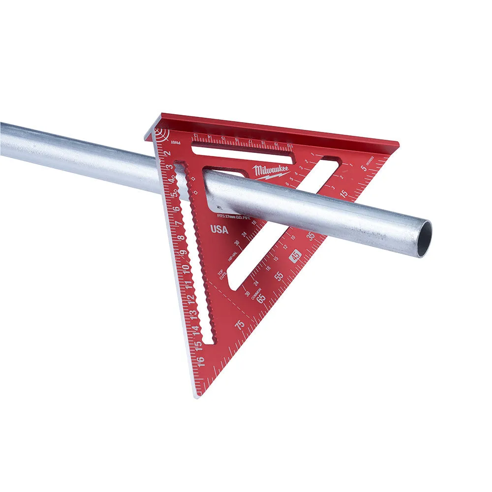 Milwaukee MLSQ070P 7" Rafter Square & 4-1/2" Trim Square Set
