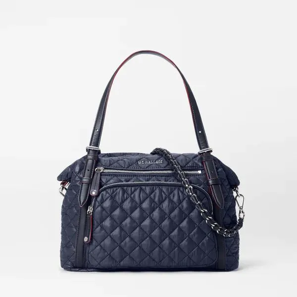 MZ Wallace Crosby Everywhere Tote Navy Dawn