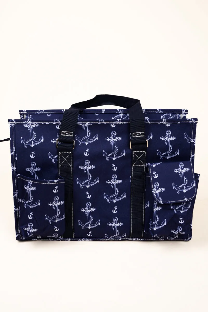 Nautical By Nature Utility Tote with Navy Trim