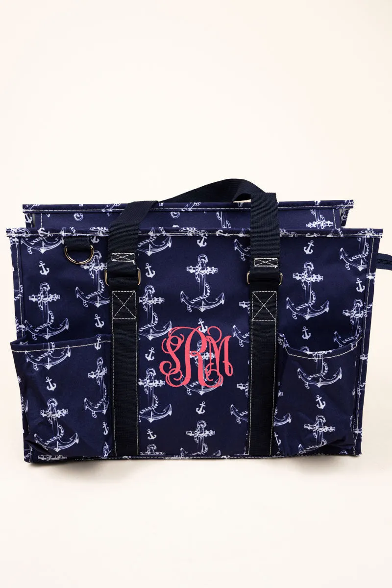 Nautical By Nature Utility Tote with Navy Trim
