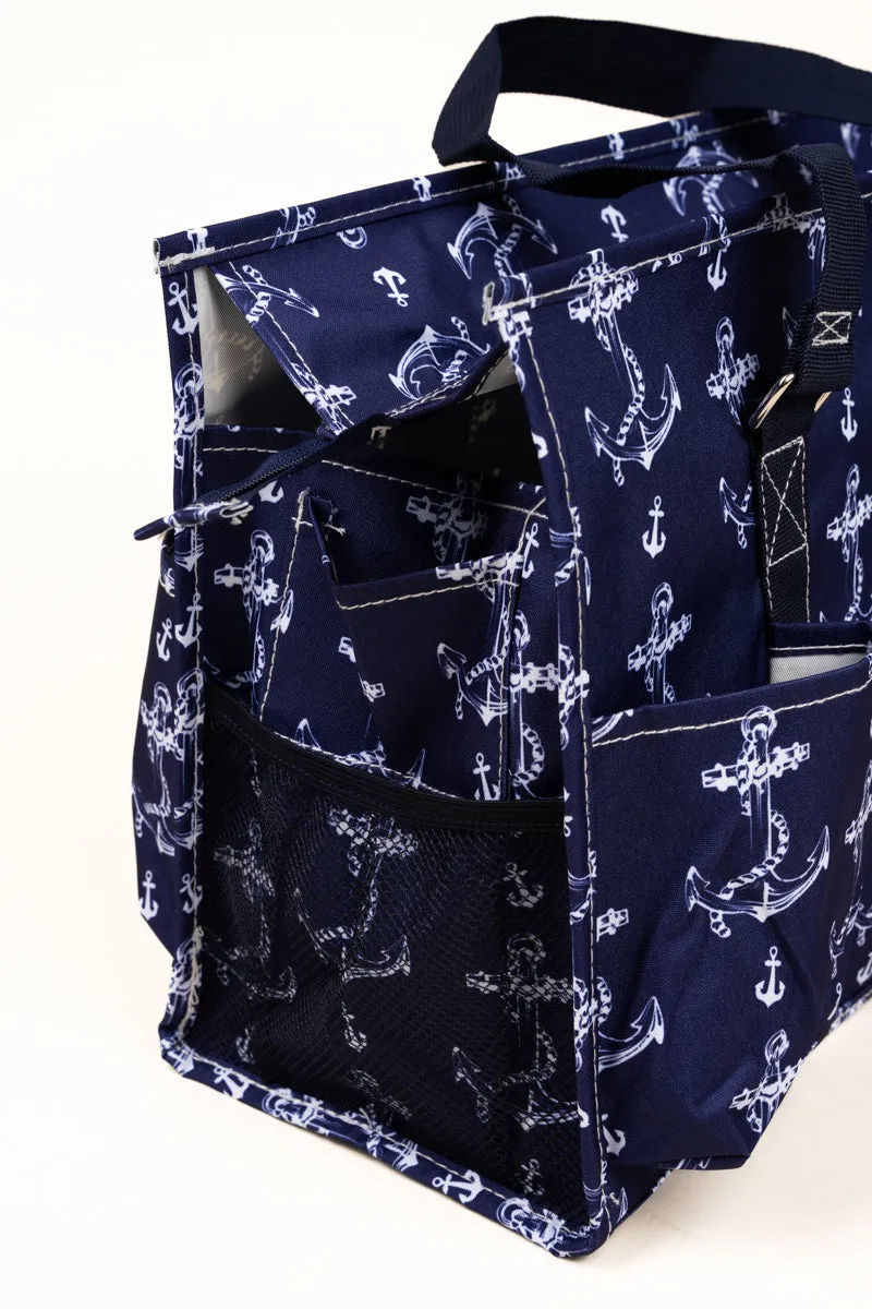 Nautical By Nature Utility Tote with Navy Trim