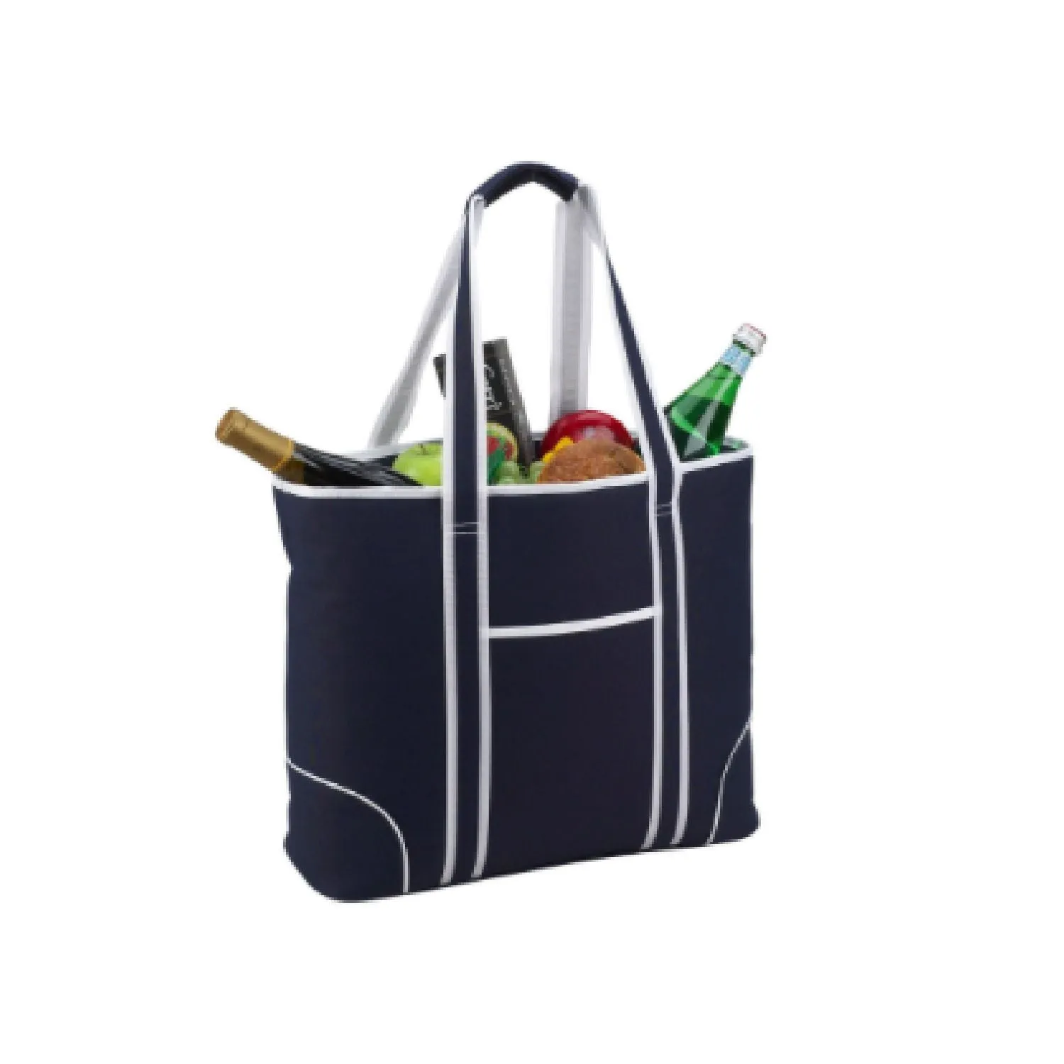 Navy Insulated Cooler Tote