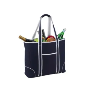 Navy Insulated Cooler Tote