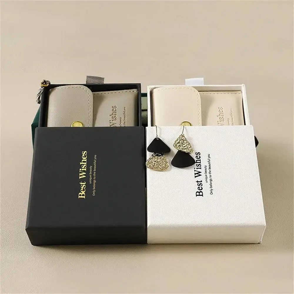 Necklace Storage Bag - Elegant PU Leather Jewelry Organizer