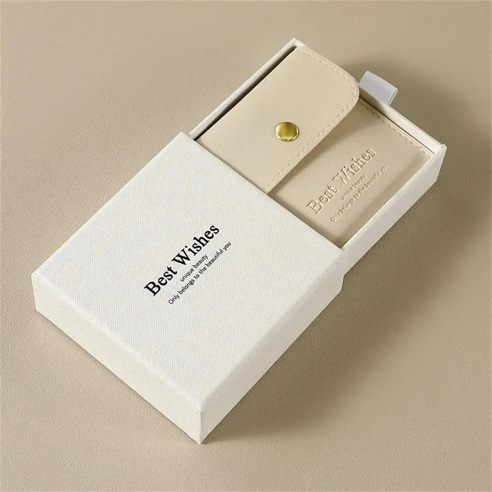 Necklace Storage Bag - Elegant PU Leather Jewelry Organizer