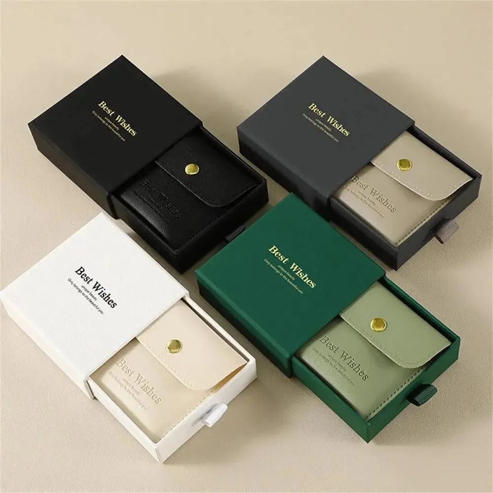 Necklace Storage Bag - Elegant PU Leather Jewelry Organizer