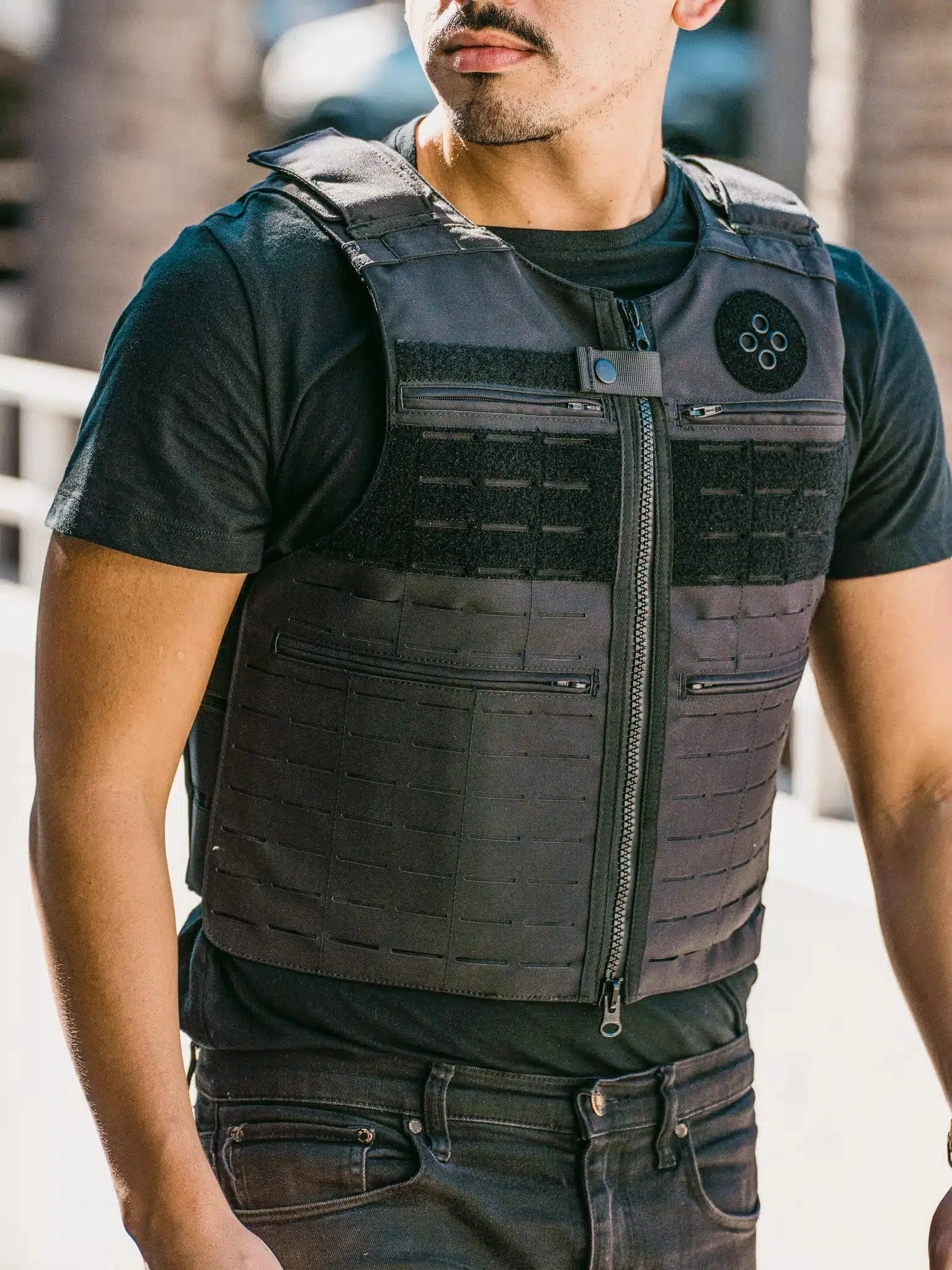 Overt Patrol Vest Laser Cut Level IIIA