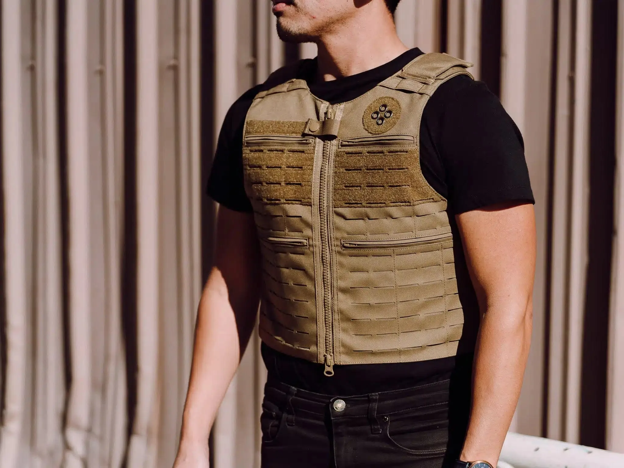 Overt Patrol Vest Laser Cut Level IIIA
