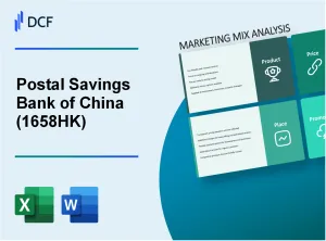Postal Savings Bank of China Co., Ltd. (1658.HK): Marketing Mix Analysis