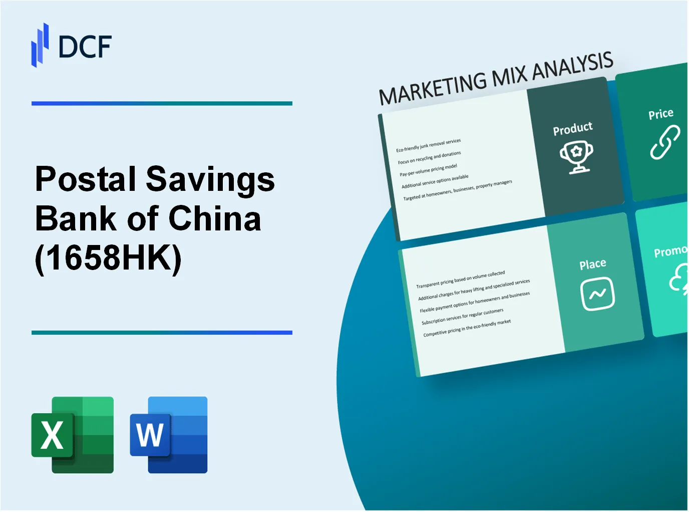 Postal Savings Bank of China Co., Ltd. (1658.HK): Marketing Mix Analysis
