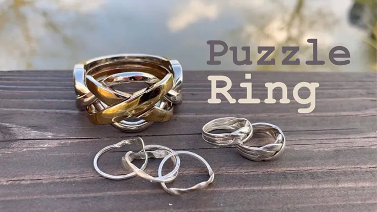 Puzzle Ring Size 12 (Gimmick and Online Instructions)