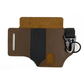 RECON GS2 EDC Leather Tool, Multi Function Utility Holster