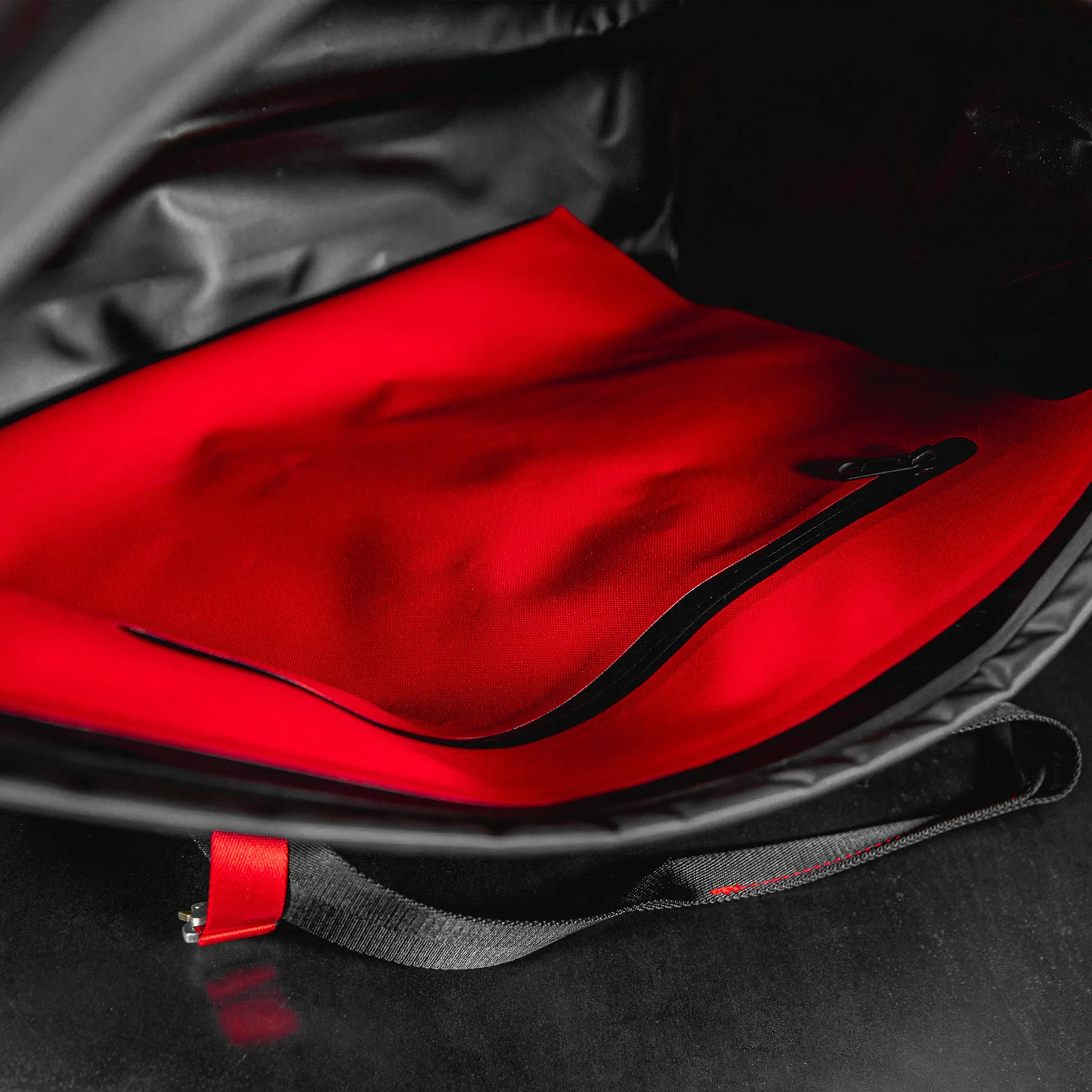 Revival Dirt Bag Rolltop Duffel (60 L) - Black