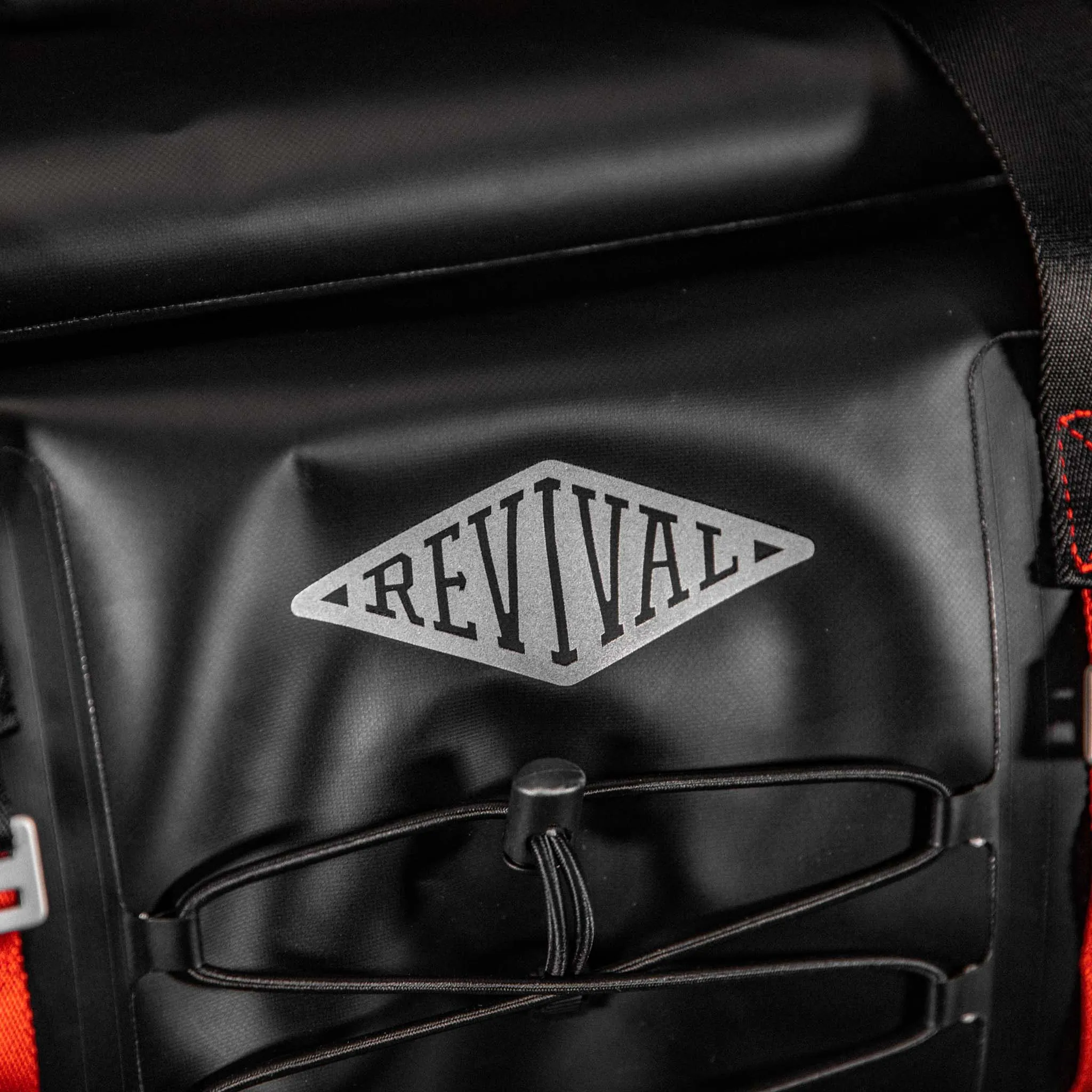 Revival Dirt Bag Rolltop Duffel (60 L) - Black