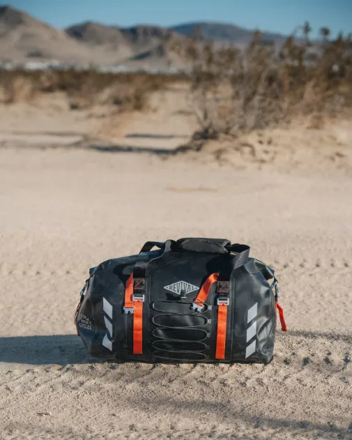 Revival Dirt Bag Rolltop Duffel (60 L) - Black