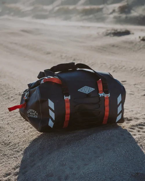 Revival Dirt Bag Rolltop Duffel (60 L) - Black