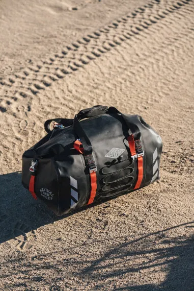 Revival Dirt Bag Rolltop Duffel (60 L) - Black