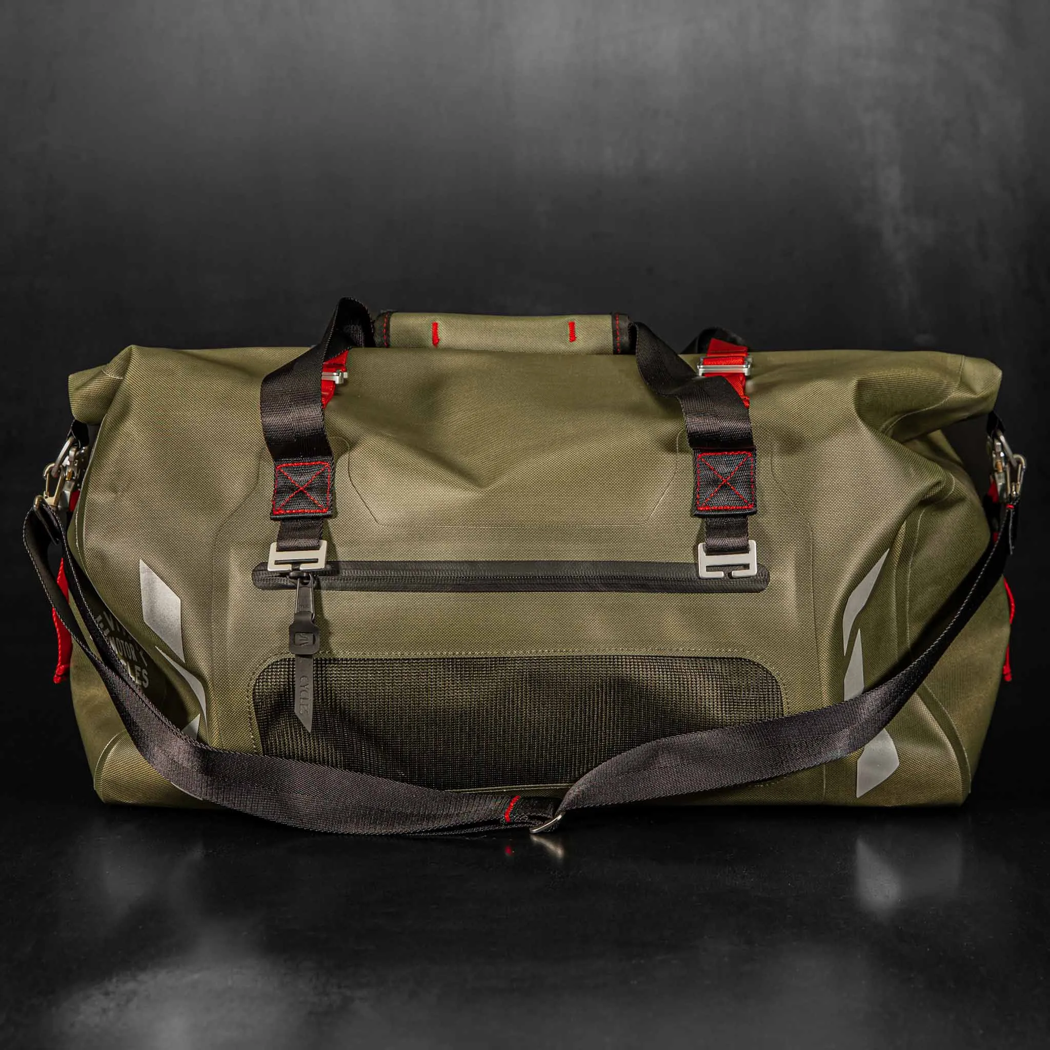 Revival Dirt Bag Rolltop Duffel (60 L) - OD Green