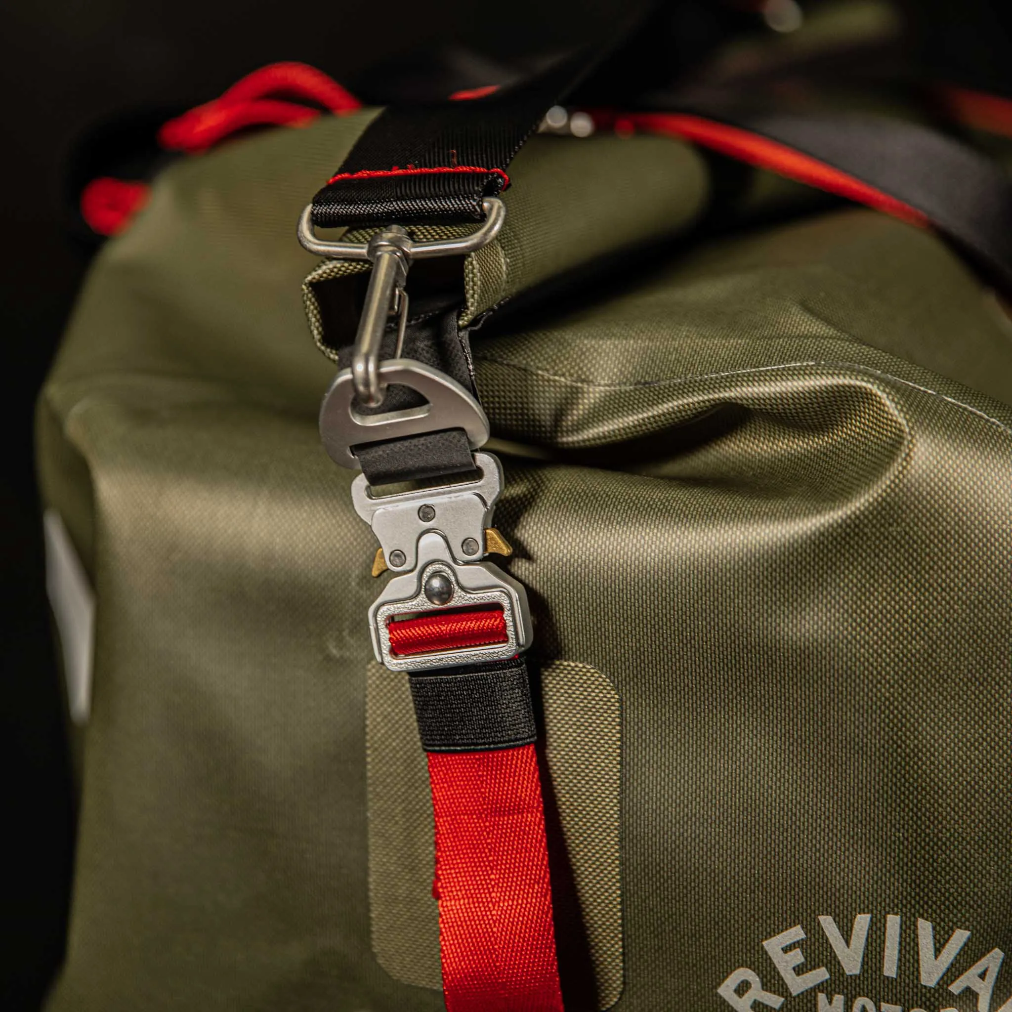 Revival Dirt Bag Rolltop Duffel (60 L) - OD Green