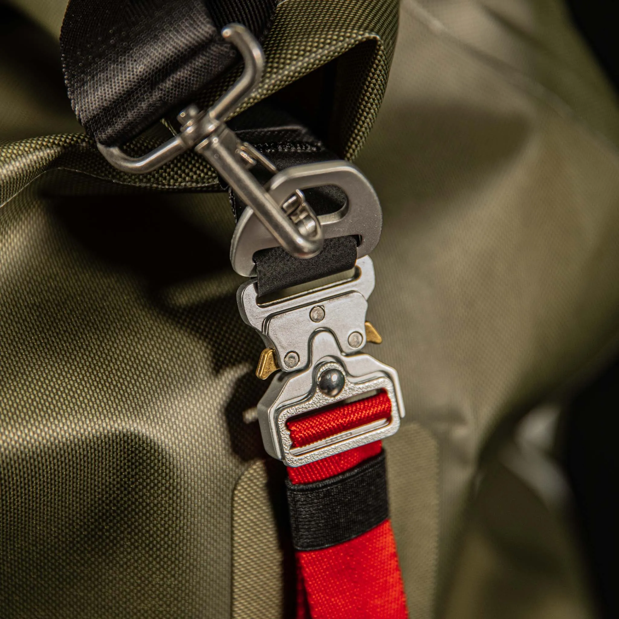 Revival Dirt Bag Rolltop Duffel (60 L) - OD Green