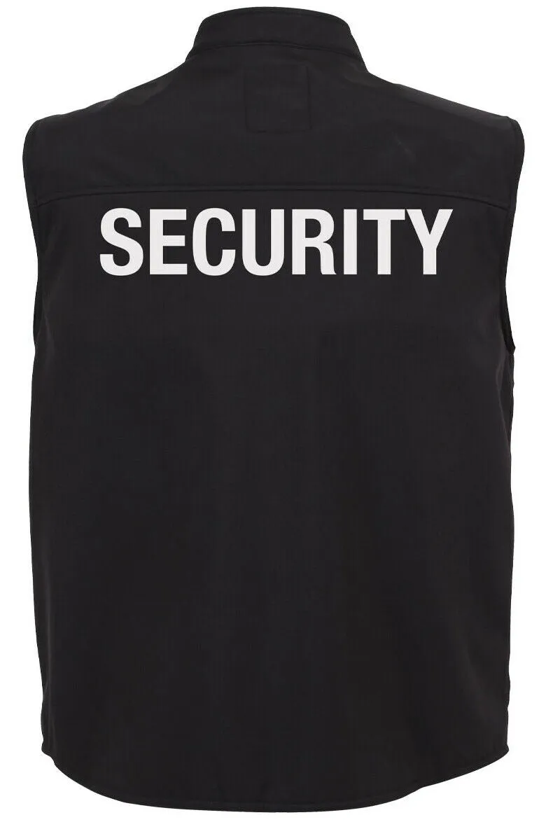 Rothco Concealed Carry Soft Shell Security Vest - Black