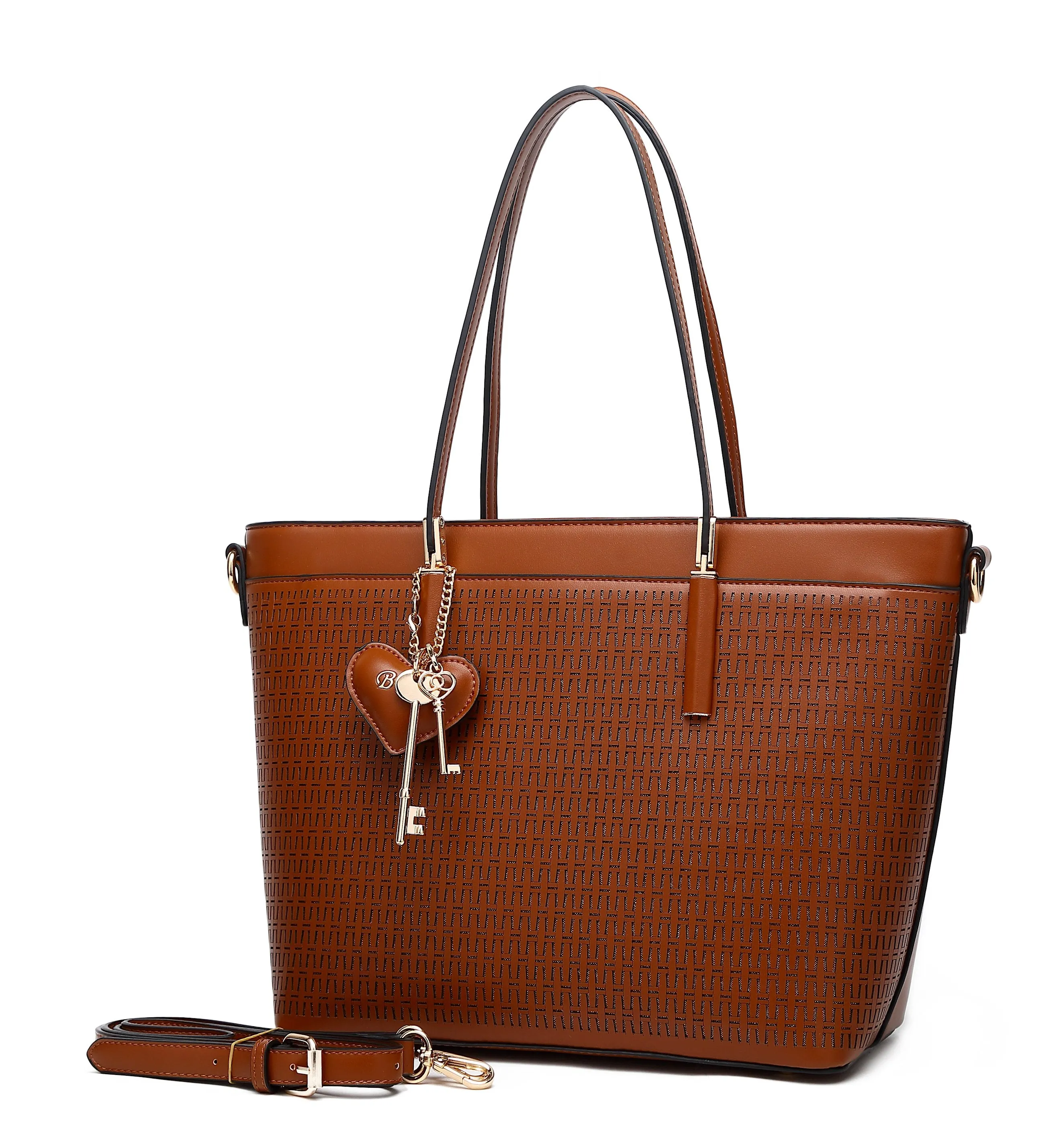 Sacred Love Wings Vegan Leather Unique Bling Handbag [RA8869]