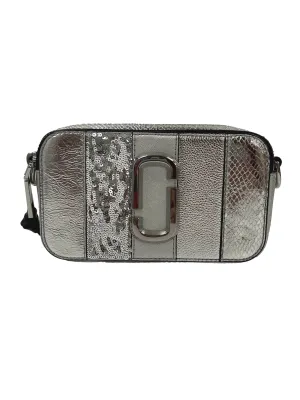 Silver Snapshot Metallic Bag