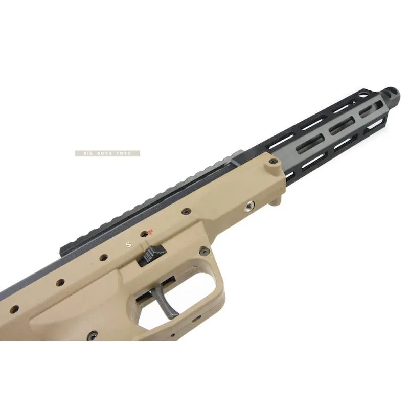 Silverback SRS A2/M2 Covert (16 inch Barrel) Licensed by Desert Tech - FDE