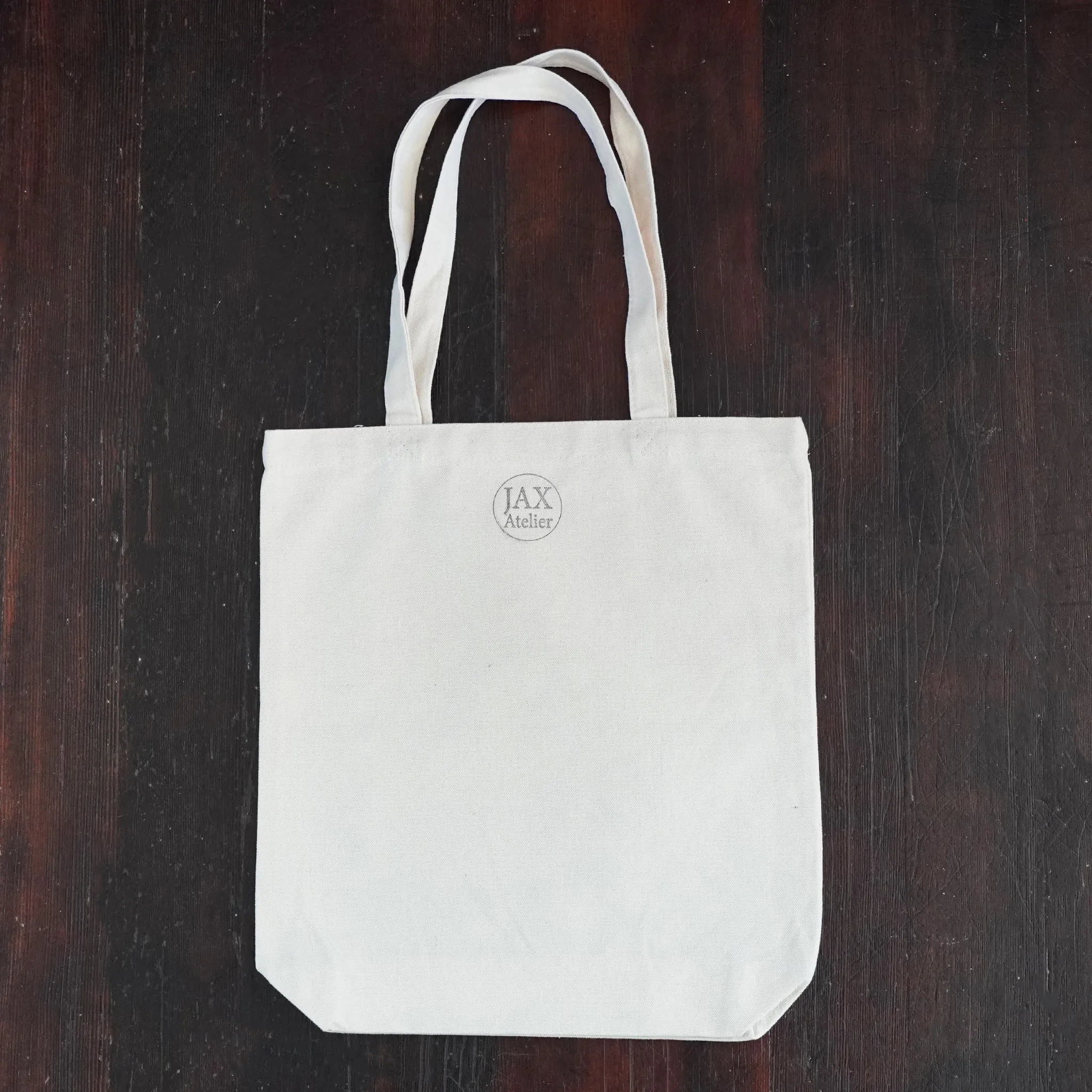 'Slate Gradient' Hand-Painted Tote Bag