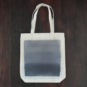 'Slate Gradient' Hand-Painted Tote Bag